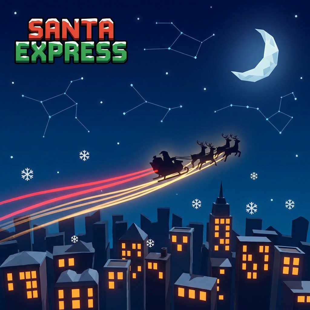 Santa Express — Holiday gift delivery flight game