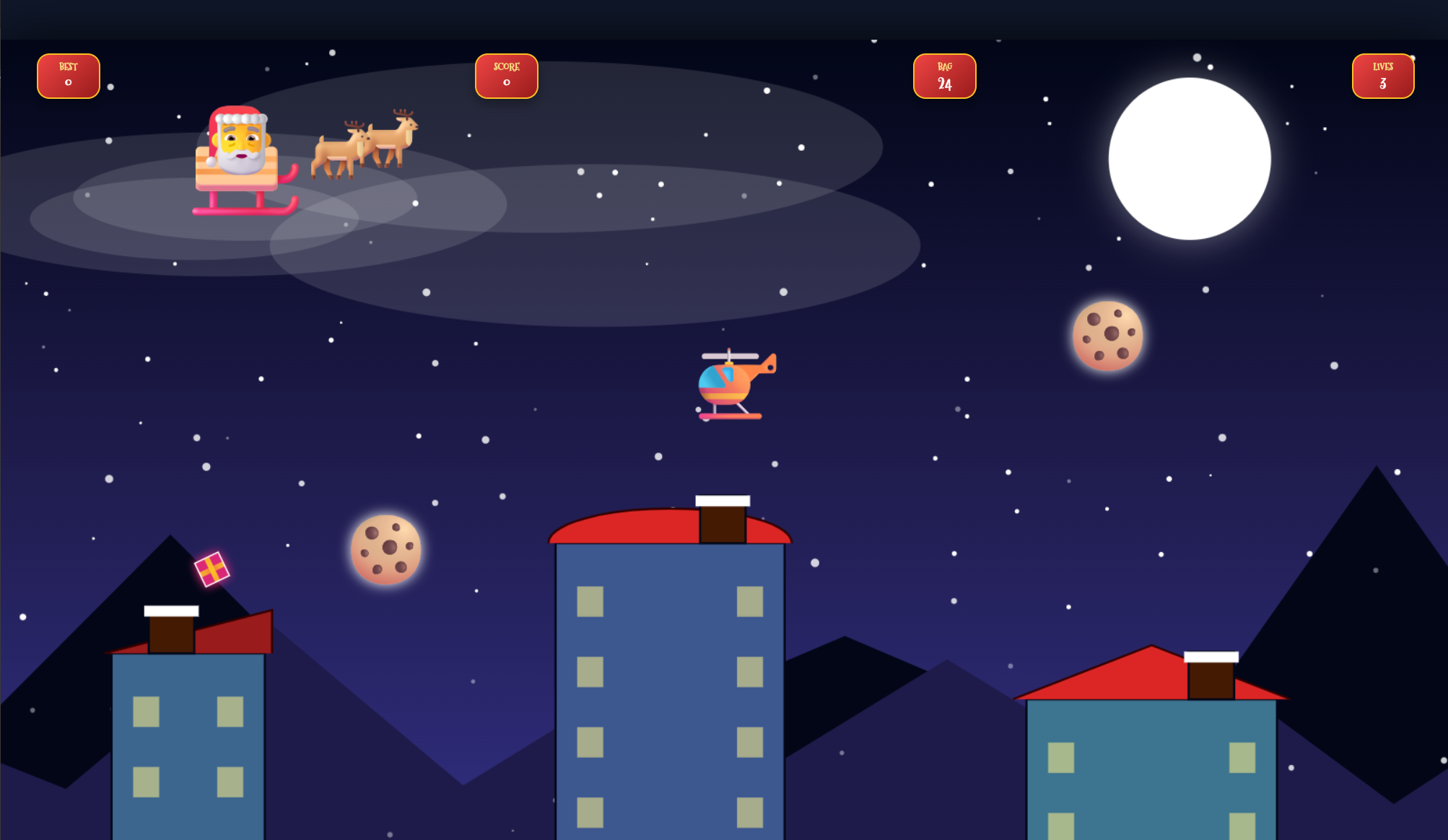 Santa Express — actual gameplay
